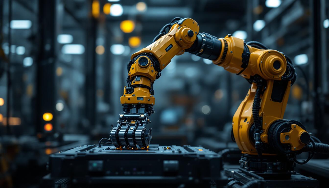 A photograph of a sleek