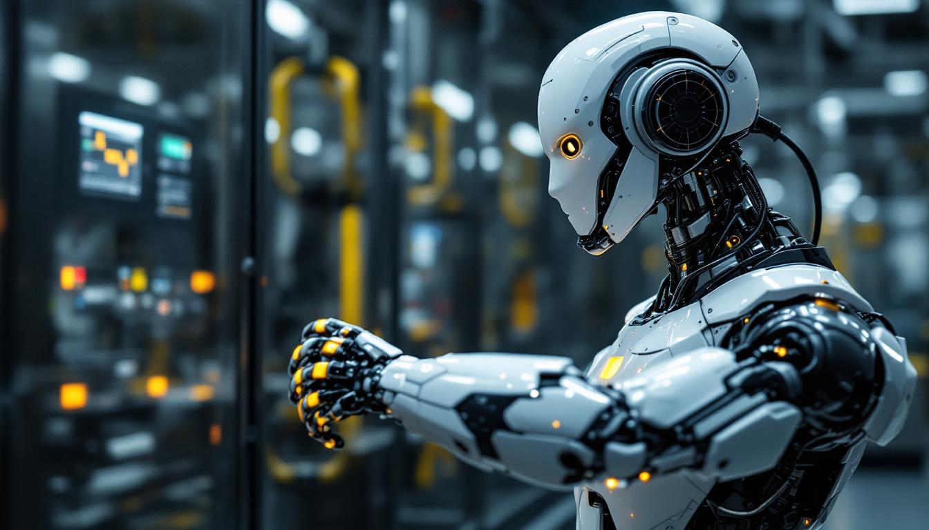 A photograph of a sleek