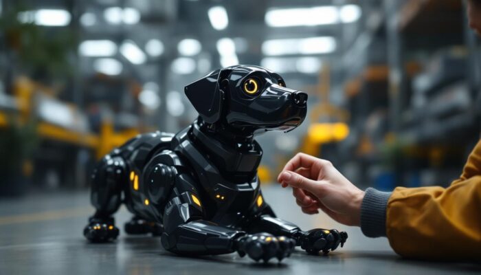 A photograph of a sleek