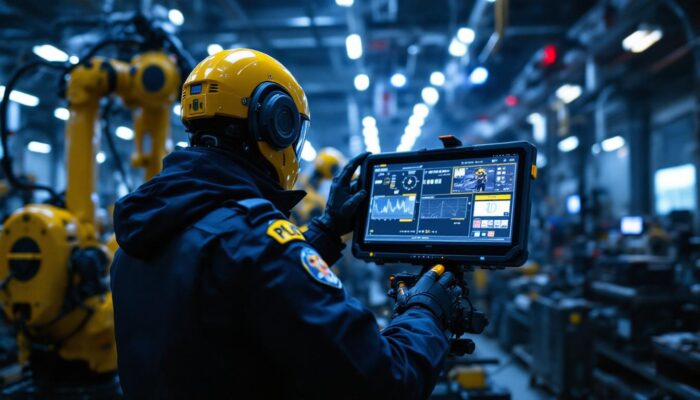 A photograph of capture a photograph of a police scanner in action