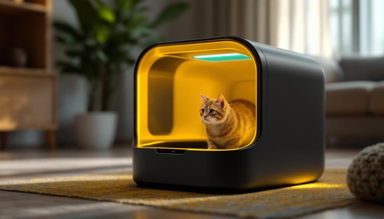 A photograph of a sleek