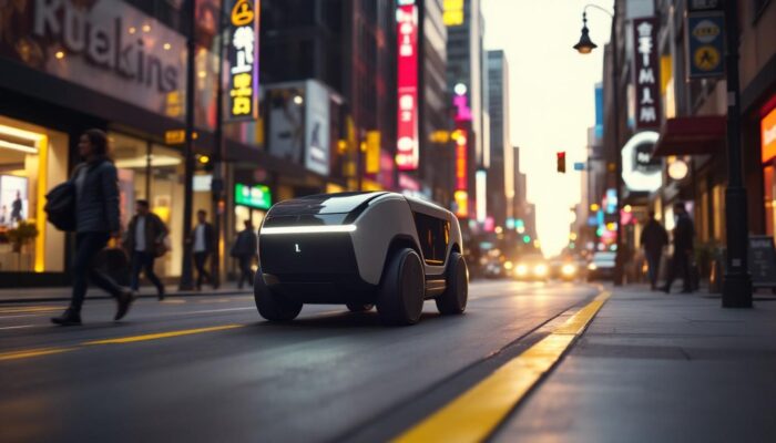 A photograph of a sleek
