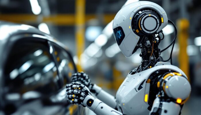 A photograph of a sleek