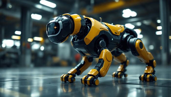 A photograph of a sleek