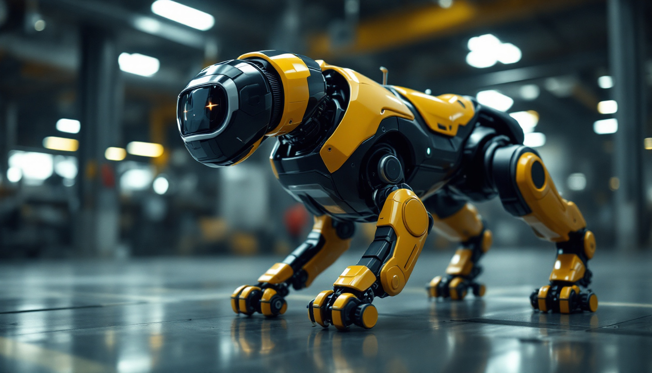 A photograph of a sleek