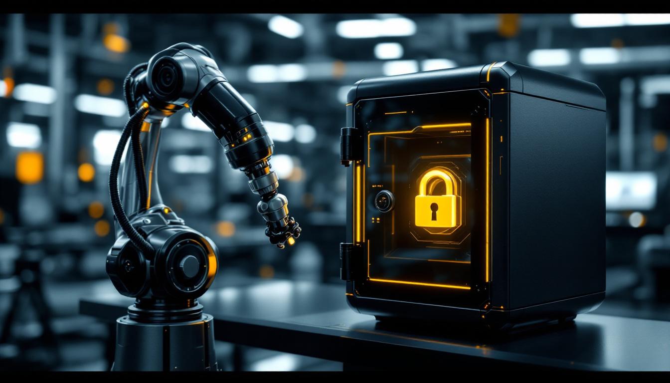 A photograph of a sleek