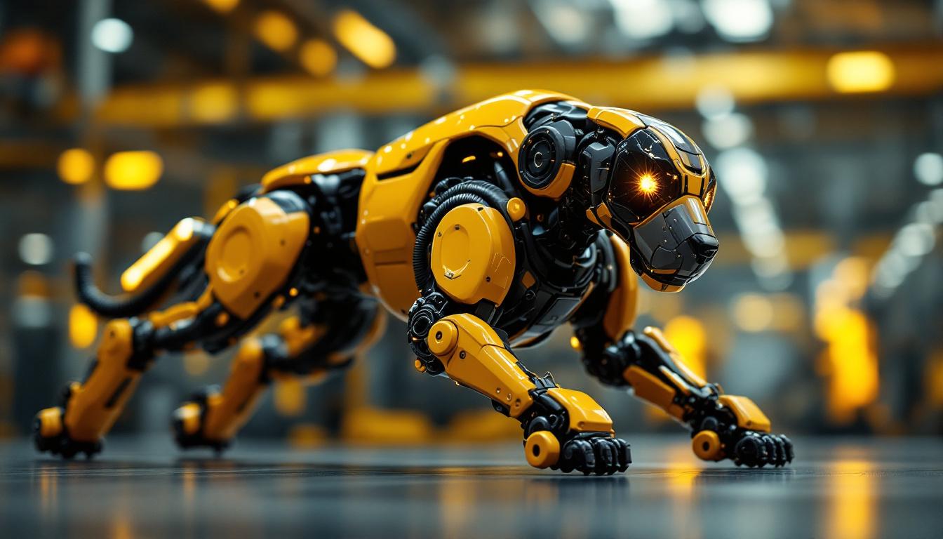 A photograph of a sleek