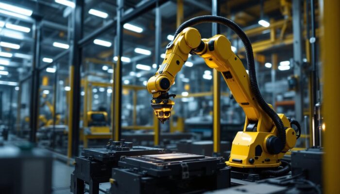 A photograph of a sleek