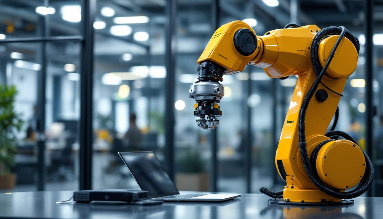 A photograph of a sleek