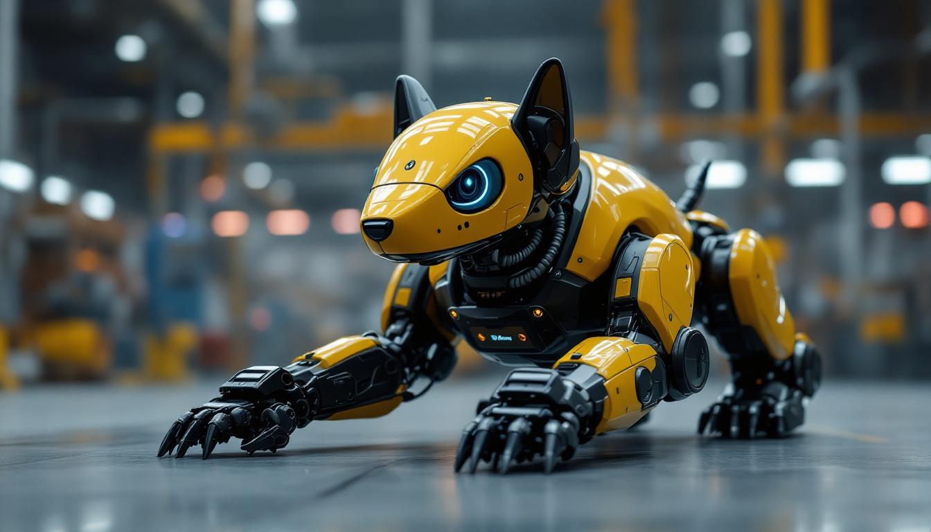 A photograph of a sleek