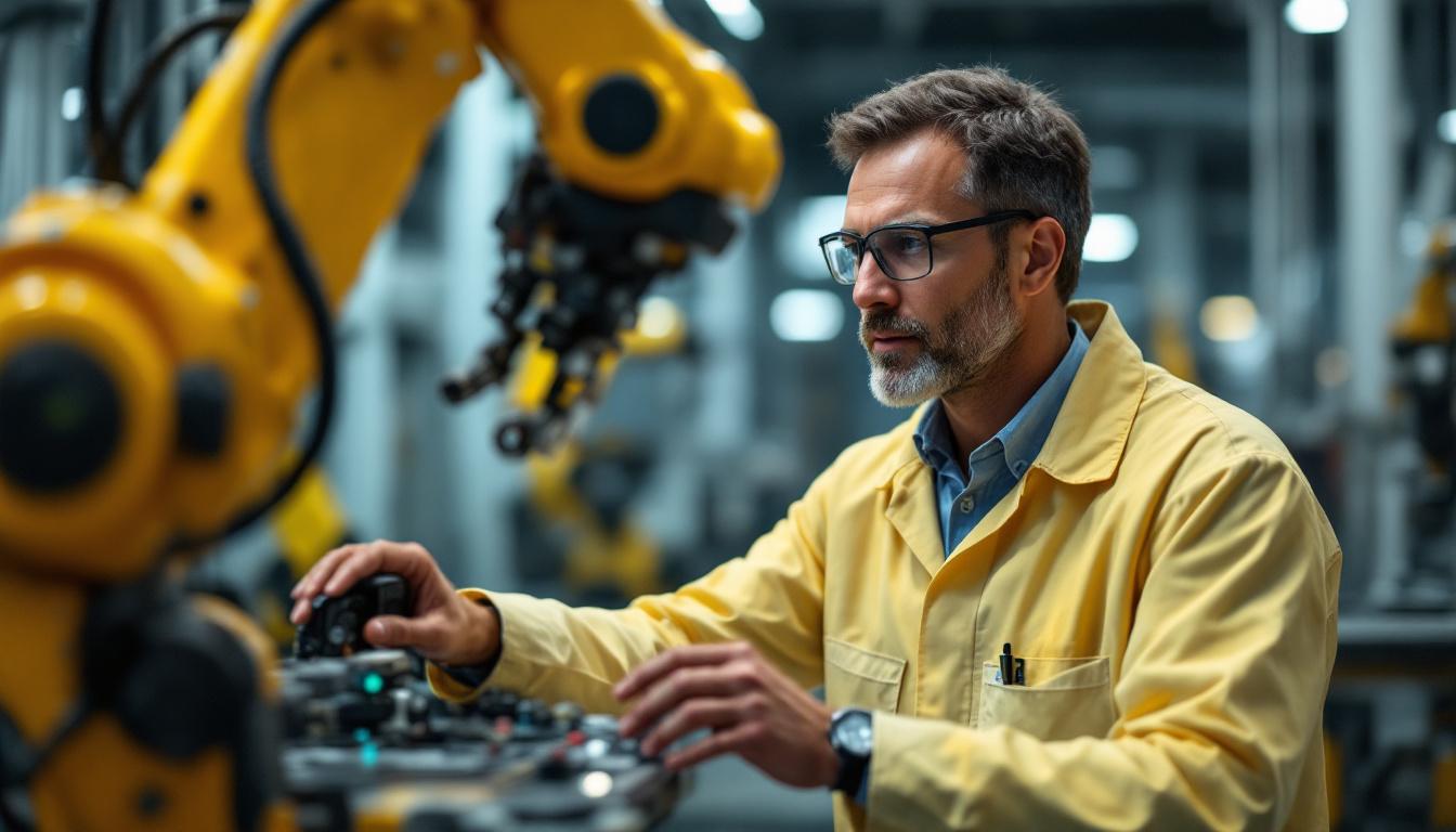 A photograph of a field application scientist in a lab setting