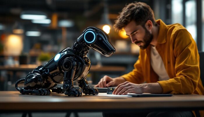 A photograph of a sleek