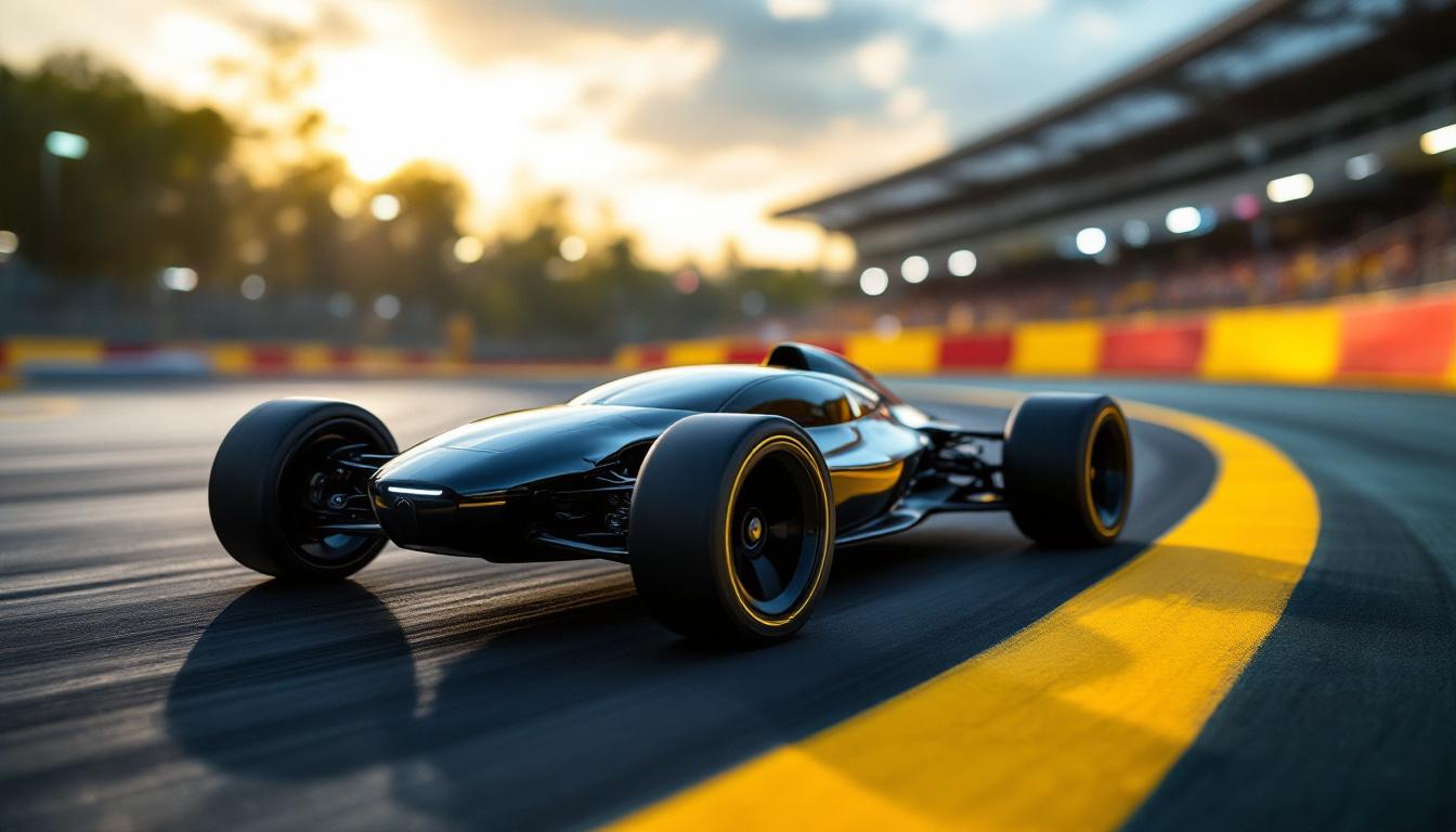 A photograph of capture a photograph of a sleek