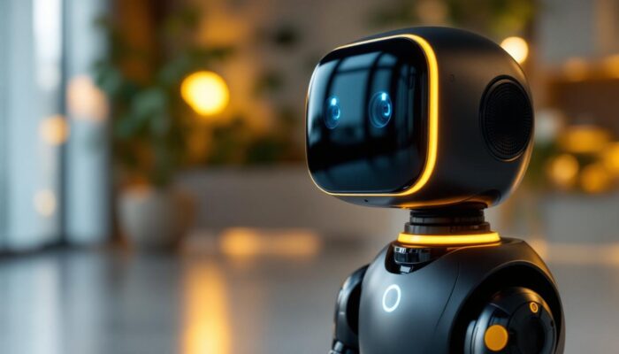 A photograph of a sleek