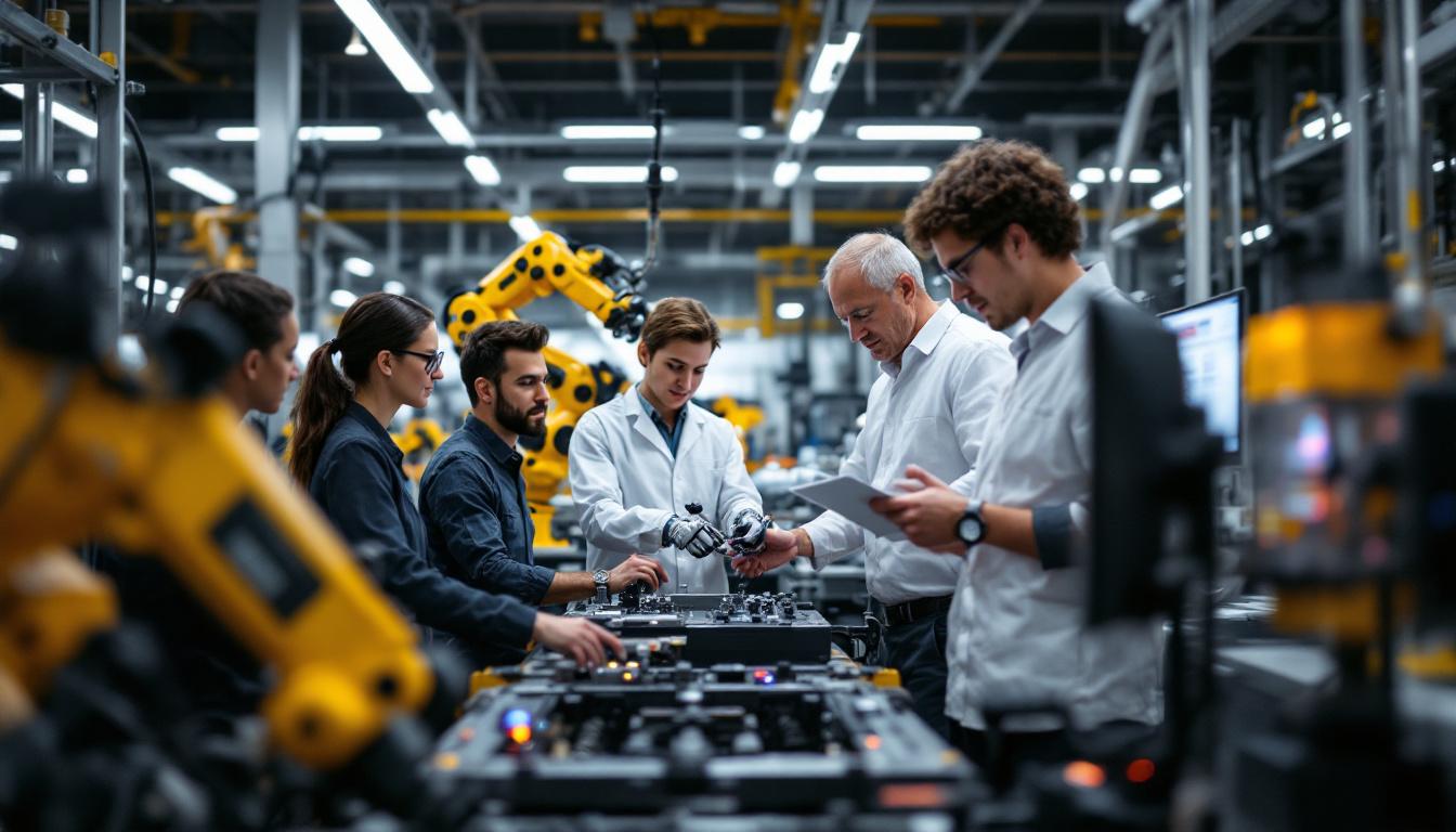 A photograph of a dynamic research environment in boston