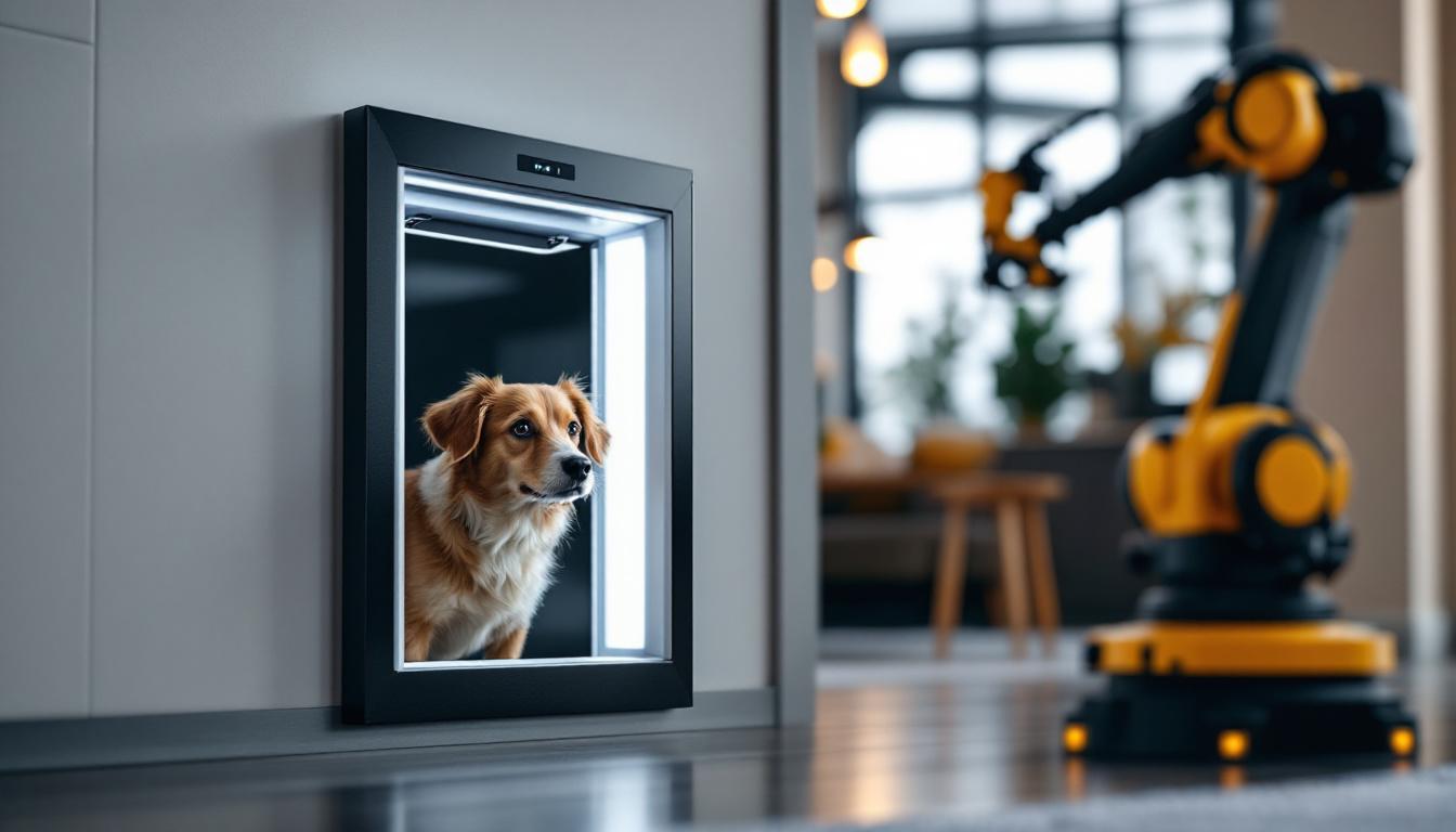 A photograph of a sleek