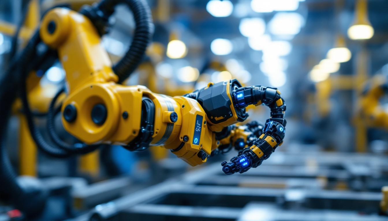 A photograph of a sleek