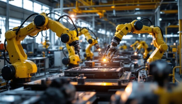 A photograph of a dynamic industrial setting in billerica