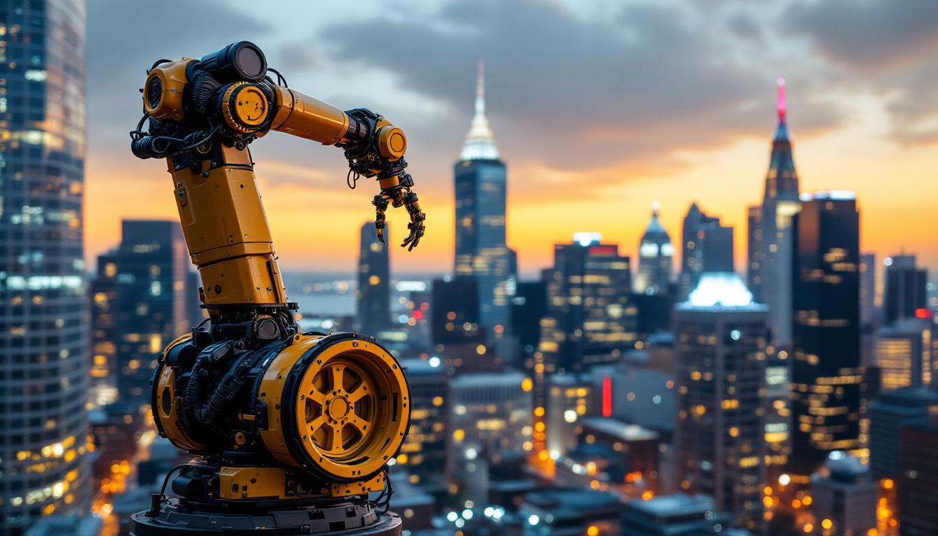 A photograph of capture a photograph of the vibrant skyline of boston