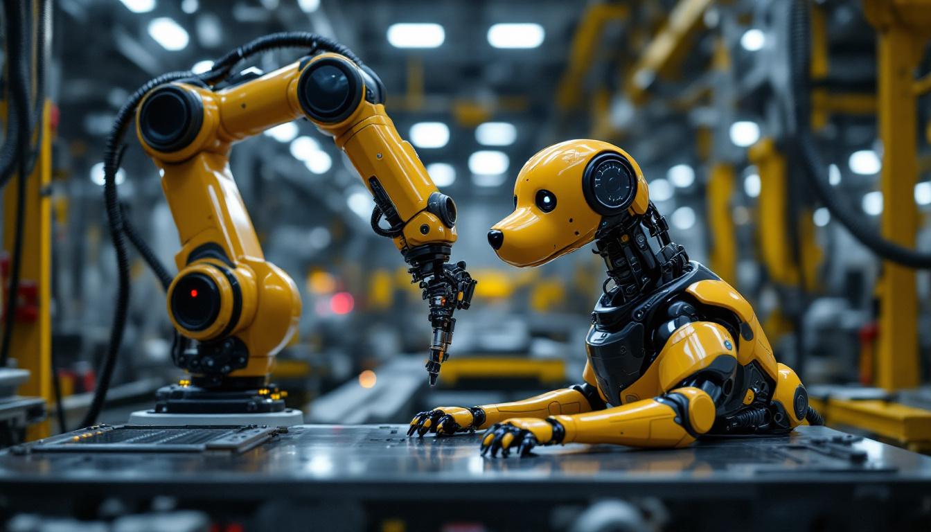 A photograph of a sleek