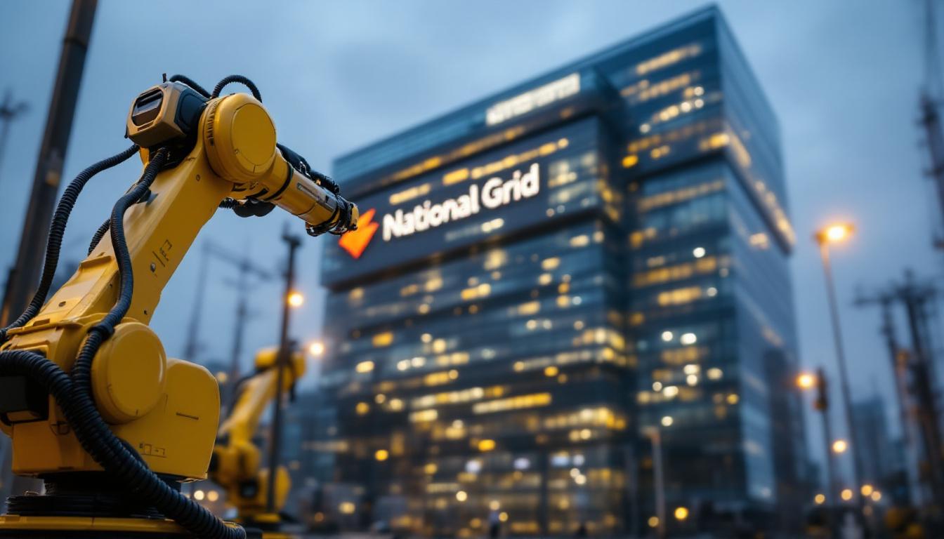 A photograph of capture a photograph of the national grid headquarters