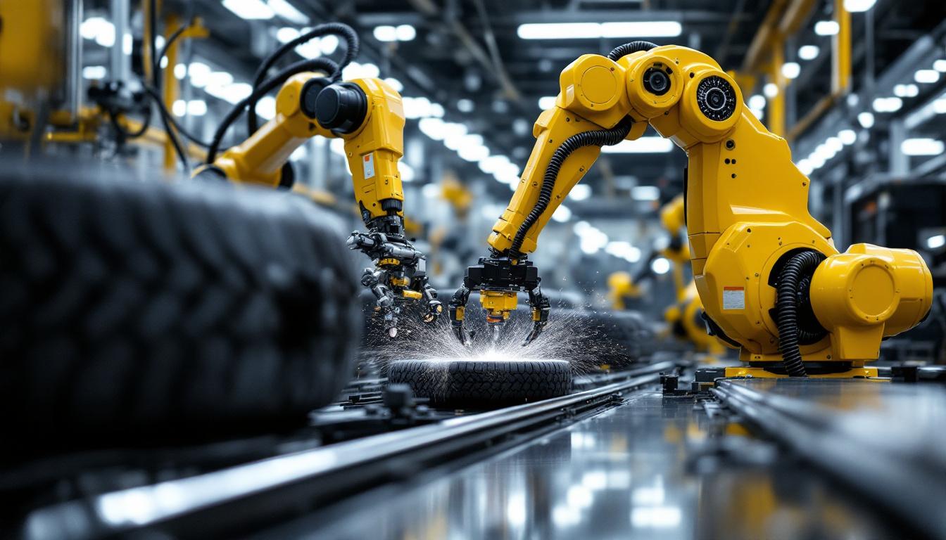 A photograph of a sleek