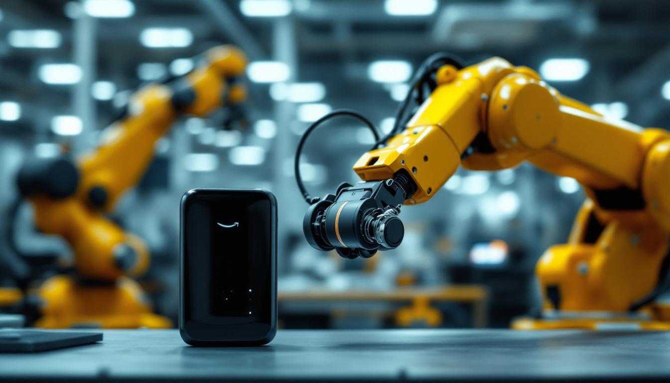 A photograph of a sleek