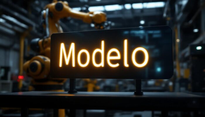 A photograph of a sleek