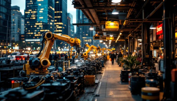 A photograph of a bustling scene at the seaport district in boston