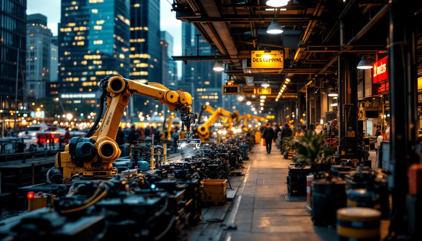 A photograph of a bustling scene at the seaport district in boston