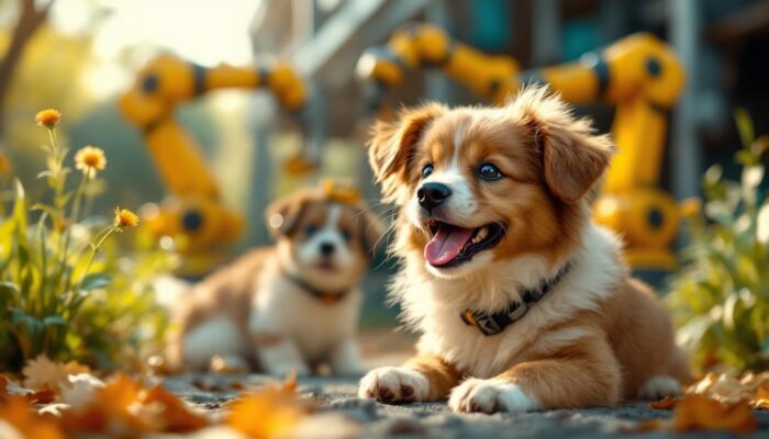 A photograph of a playful dog with a name starting with "k