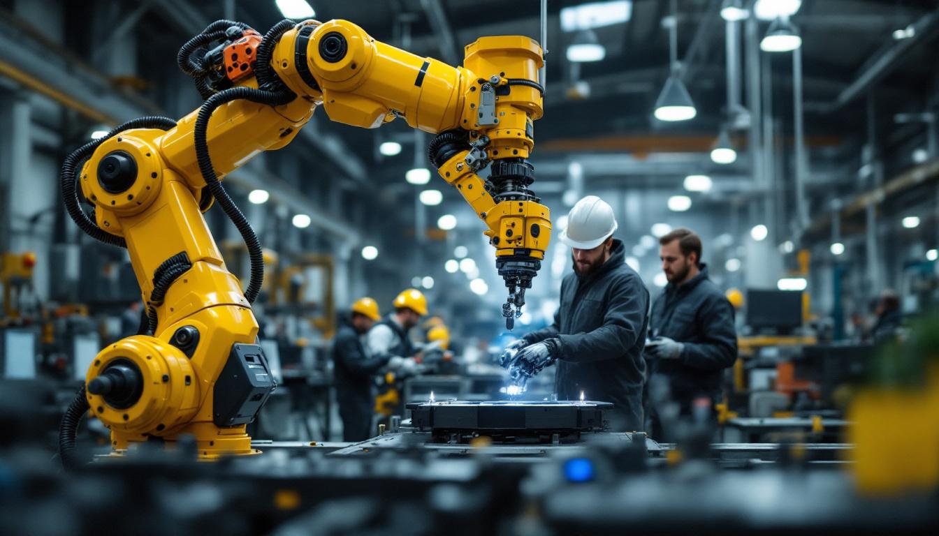 A photograph of a dynamic industrial setting in texas