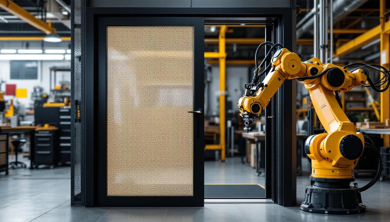 A photograph of a sleek