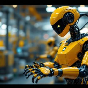 A photograph of a sleek